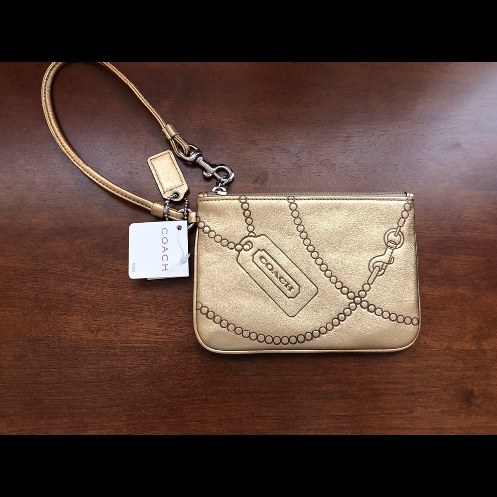 New Coach wristlet